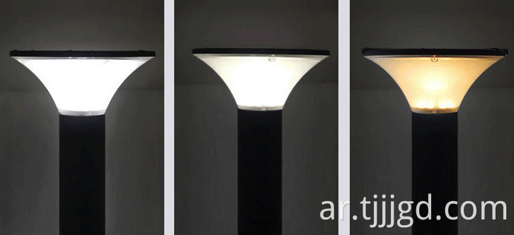 LED Solar Outdoor Pillar Lights